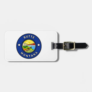 Butte Montana Luggage Tag