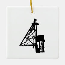 Butte Montana Montana Love Ornament