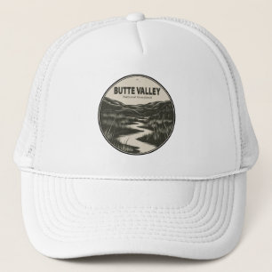 Butte Valley National Grassland California Stream Trucker Hat