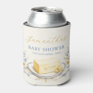 Butter Believe it Butter Baby Shower  Can Cooler