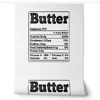 Butter Facts Ingredients Funny Foodies Thanksgivin