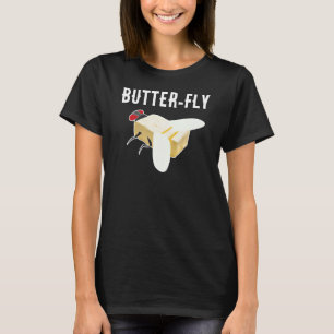 Butter Fly Butterfly Flies Insect Sarcasm Men T-Shirt