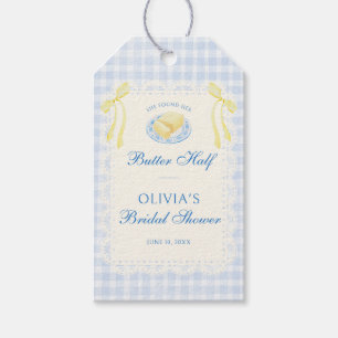 Butter Half Bridal Shower  Gift Tags