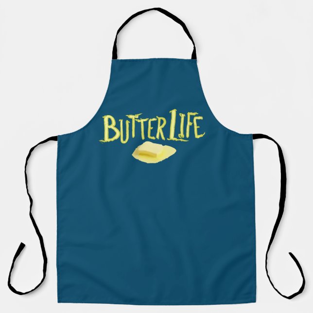 Butter Life Teal BG Apron (Front)
