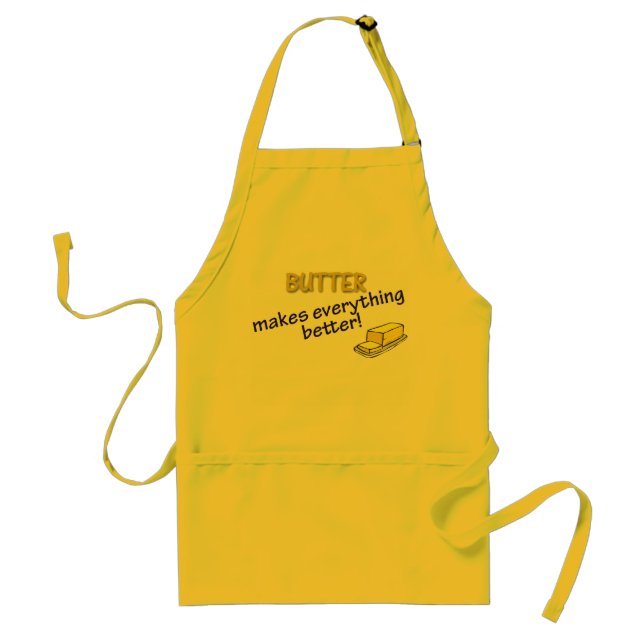 Butter Makes Everything Better Standard Apron (Front)