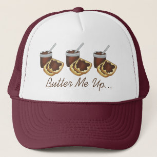 Butter Me Up Funny Foodie Apple Butter Toast Trucker Hat
