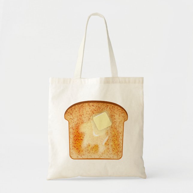 Butter on toast tote bag (Front)