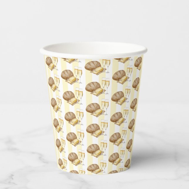 Butter Together Bread and Butter Bridal Shower Paper Cups (Front)