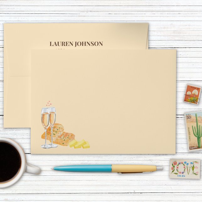 Butter Together Bridal Shower  Envelope (Creator Uploaded)
