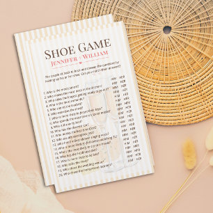 Butter Together Bridal Shower Shoe Game 