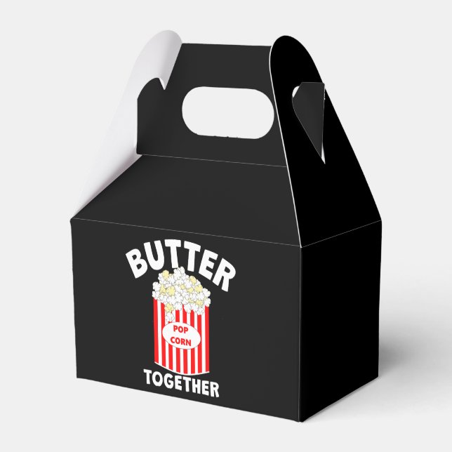 BUTTER Together Movie Popcorn Favour Box (Front Side)