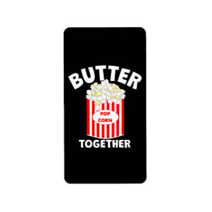 BUTTER Together Movie Popcorn Label