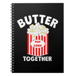 BUTTER Together Movie Popcorn Notebook