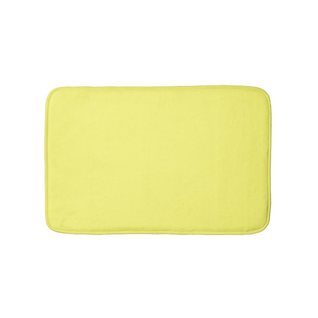 Butter Yellow Bath Mat (Front)