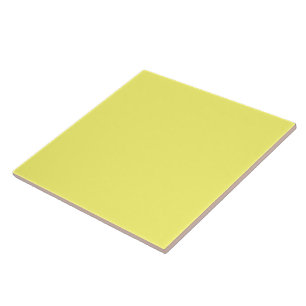Butter Yellow Ceramic Tile