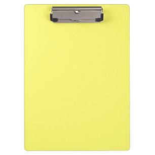 Butter Yellow Clipboard