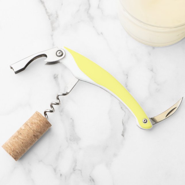 Butter Yellow Corkscrew (Front)