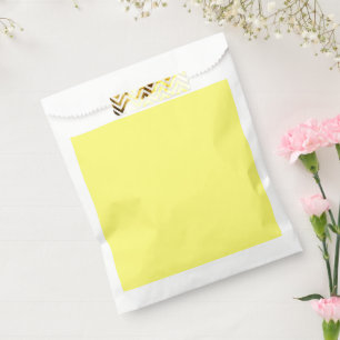 Butter Yellow Favour Bag
