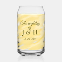 Butter yellow pastel the wedding of couple name le