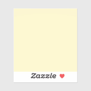 Butter Yellow Solid Color