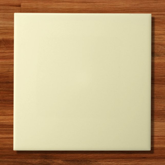 Butter Yellow Solid Colour Ceramic Tile (Creator Uploaded)