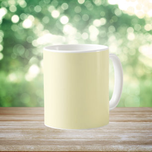 Butter Yellow Solid Colour Coffee Mug