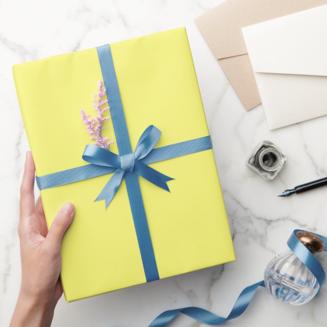 Butter Yellow Wrapping Paper (Gifting)