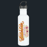 BUTTERBEER™ Available At Wizarding Taverns 710 Ml Water Bottle<br><div class="desc">Raise a glass to the wizarding world with this charming Butterbeer™ design! Featuring elegant, swirling typography and a warm, vintage-inspired color palette, this artwork celebrates the most beloved drink in magical history. Accented with playful details and references to iconic wizarding taverns like the Three Broomsticks™, the Leaky Cauldron™, and the...</div>