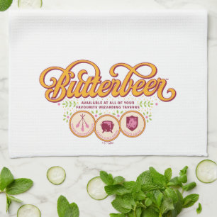 BUTTERBEER™ Available At Wizarding Taverns Tea Towel