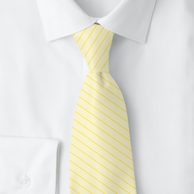 Buttercream Pinstripe Tie (Creator Uploaded)