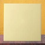 Buttercream Solid Colour Ceramic Tile<br><div class="desc">Buttercream Solid Colour</div>