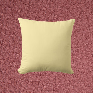Buttercream Solid Colour Cushion