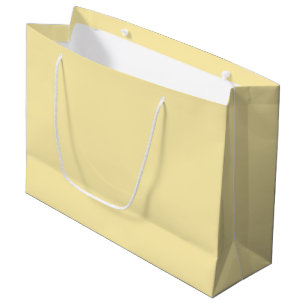 Buttercream Solid Colour Large Gift Bag