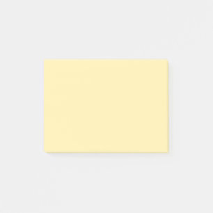 Buttercream Solid Colour Post-it Notes
