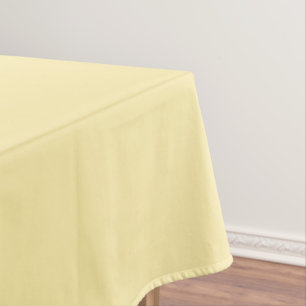 Buttercream Solid Colour Tablecloth