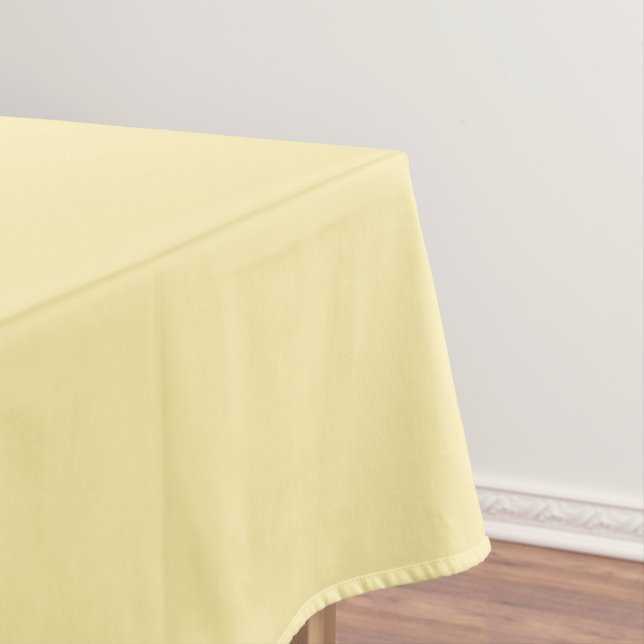 Buttercream Solid Colour Tablecloth (In Situ)