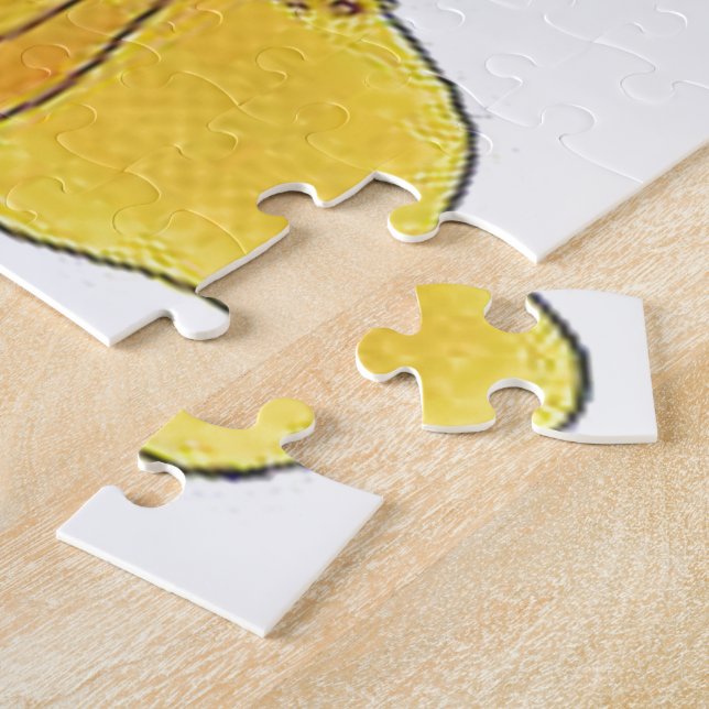 Buttercup Flower Child Funny Cute Little Girl Jigsaw Puzzle (Side)