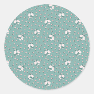 Buttercup Flower Classic Round Sticker