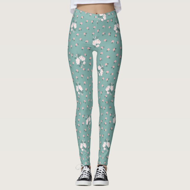 Buttercup Flower Leggings (Front)