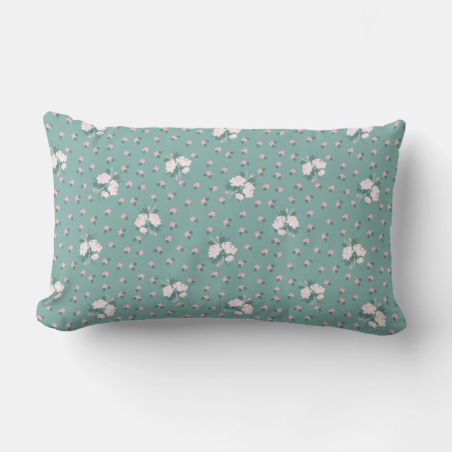 Buttercup Flower Lumbar Cushion (Front)