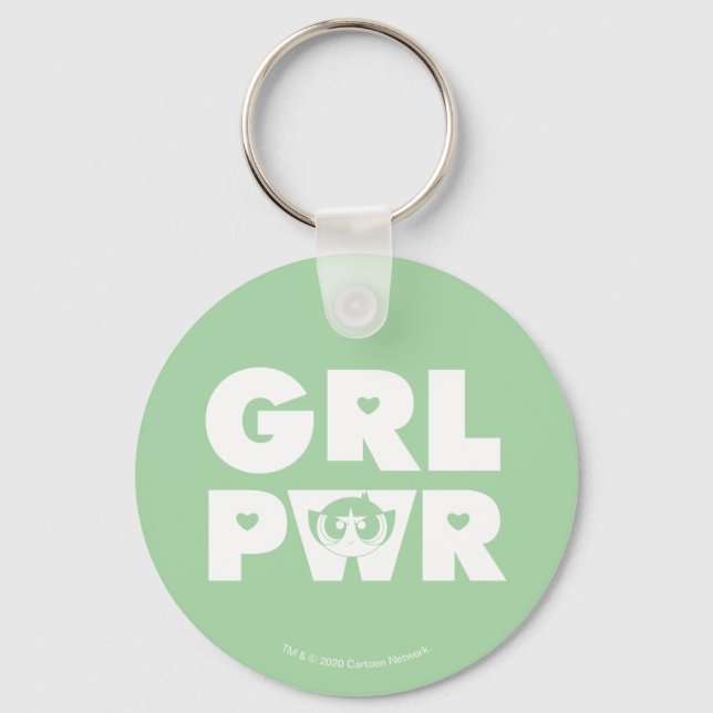 Buttercup: Girl Power Key Ring (Front)