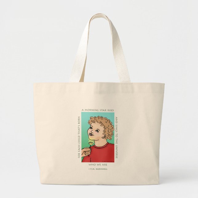 Buttercup Large Tote Bag (Front)