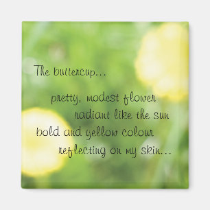 Buttercup Magnet