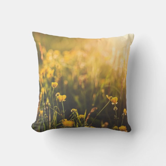 Buttercup Sundown Cushion (Front)