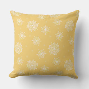 Buttercup Whimsical Celestial Floral 20"x20" Cushion