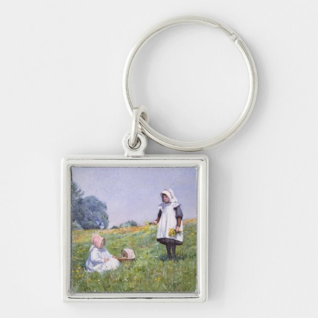 Buttercups and Daisies Key Ring (Front)