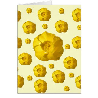 Buttercups card