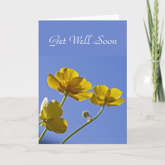 Buttercups card (Front)