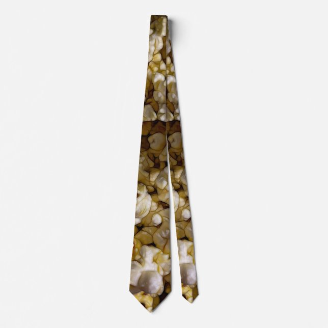 Buttered Popcorn Men's Tie (Front)
