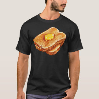Buttered Toast Pattern Classic T-Shirt
